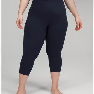 lululemon Align™ High-Rise Crop 21" Navy Size 2